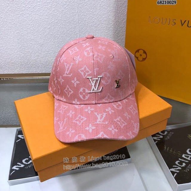 LV男女同款帽子 路易威登老花棒球帽  mm1021